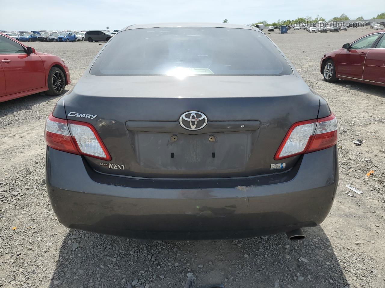 2007 Toyota Camry Hybrid Gray vin: JTNBB46K373038717