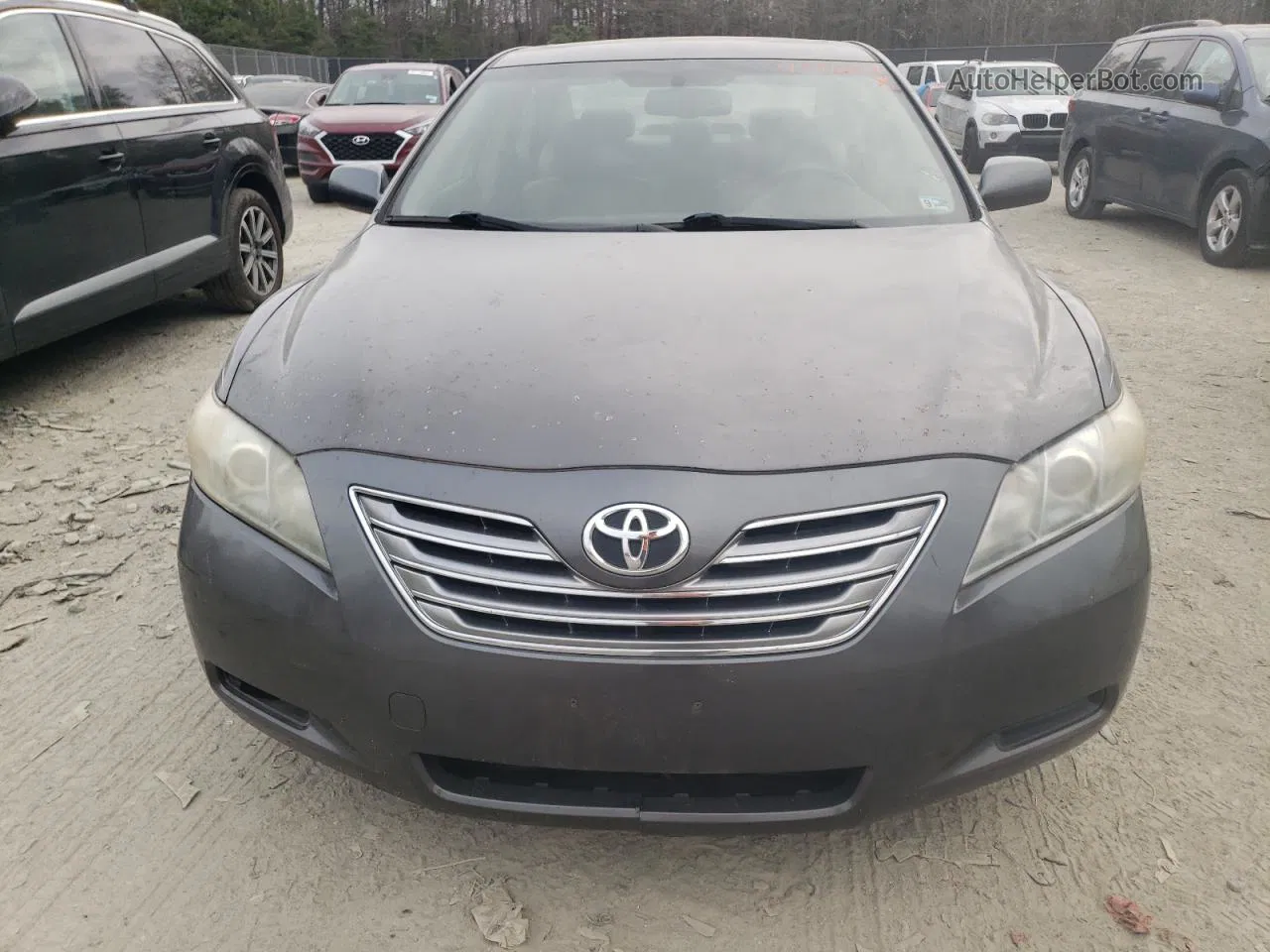 2008 Toyota Camry Hybrid Серый vin: JTNBB46K383044857