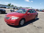 2007 Toyota Camry Hybrid Burgundy vin: JTNBB46K473032408