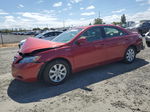 2007 Toyota Camry Hybrid Red vin: JTNBB46K473038788