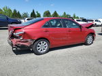 2007 Toyota Camry Hybrid Red vin: JTNBB46K473038788