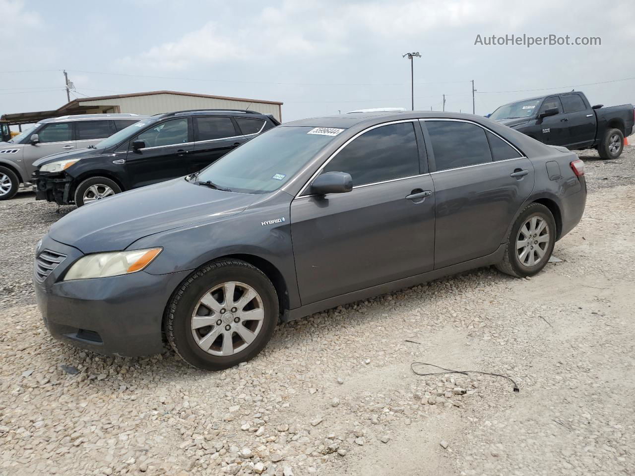 2008 Toyota Camry Hybrid Gray vin: JTNBB46K583046853