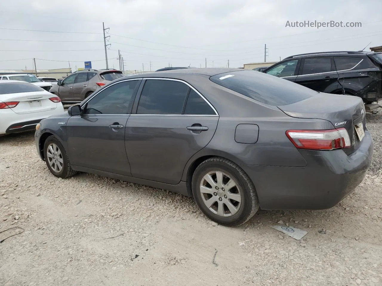 2008 Toyota Camry Hybrid Gray vin: JTNBB46K583046853