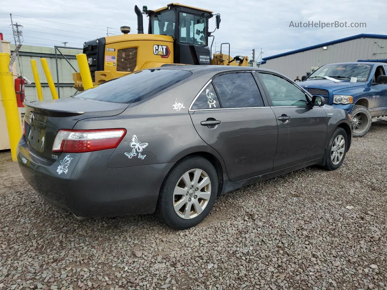 2007 Toyota Camry Hybrid Gray vin: JTNBB46K973000716