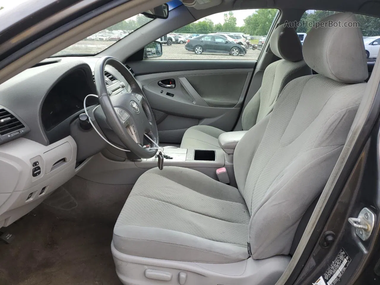 2007 Toyota Camry Hybrid Gray vin: JTNBB46K973000716