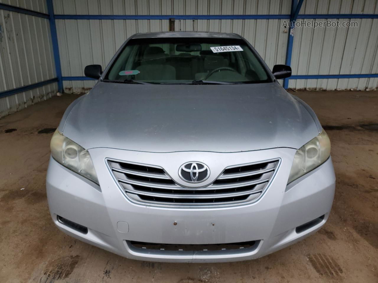 2007 Toyota Camry Hybrid Серебряный vin: JTNBB46KX73025706