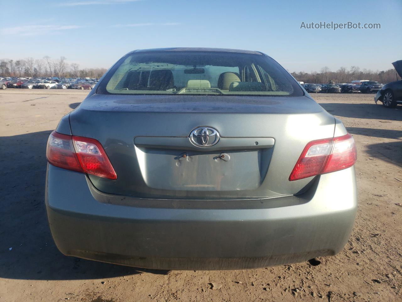 2007 Toyota Camry Ce Green vin: JTNBE46K073122257