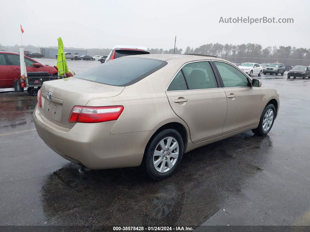 2007 Toyota Camry Xle Beige vin: JTNBE46K273088130