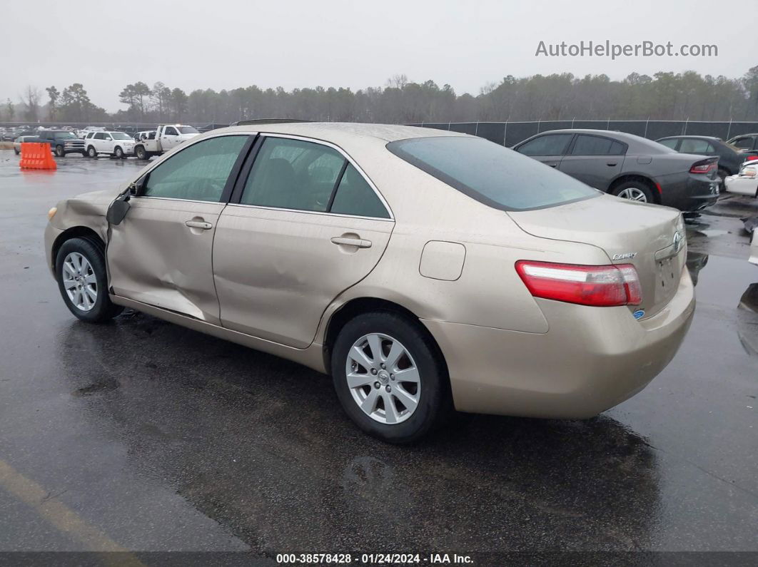 2007 Toyota Camry Xle Beige vin: JTNBE46K273088130