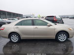 2007 Toyota Camry Xle Beige vin: JTNBE46K273088130