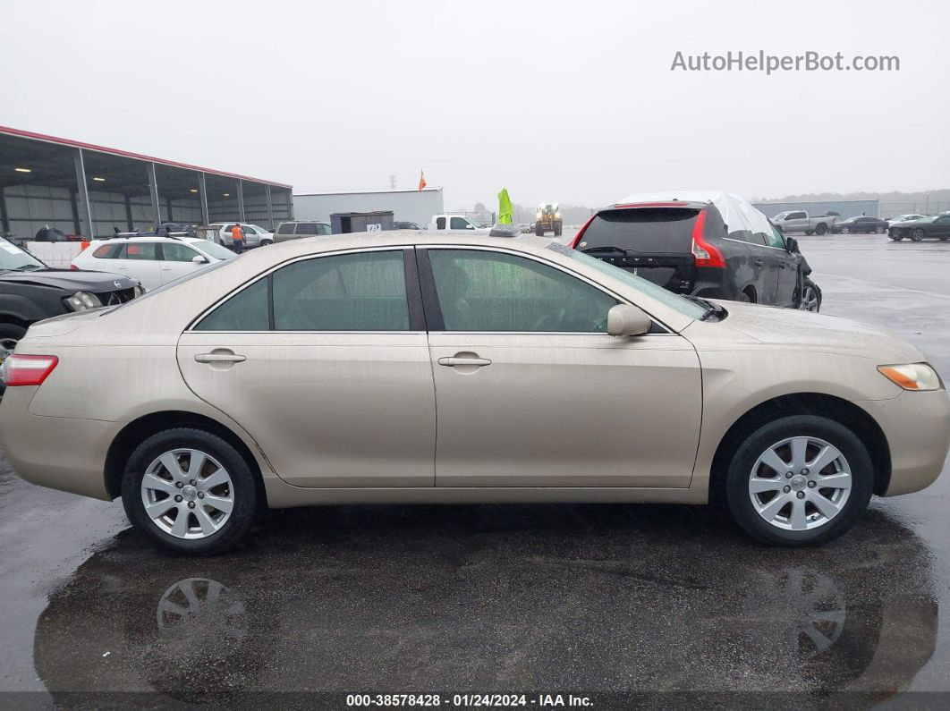 2007 Toyota Camry Xle Beige vin: JTNBE46K273088130