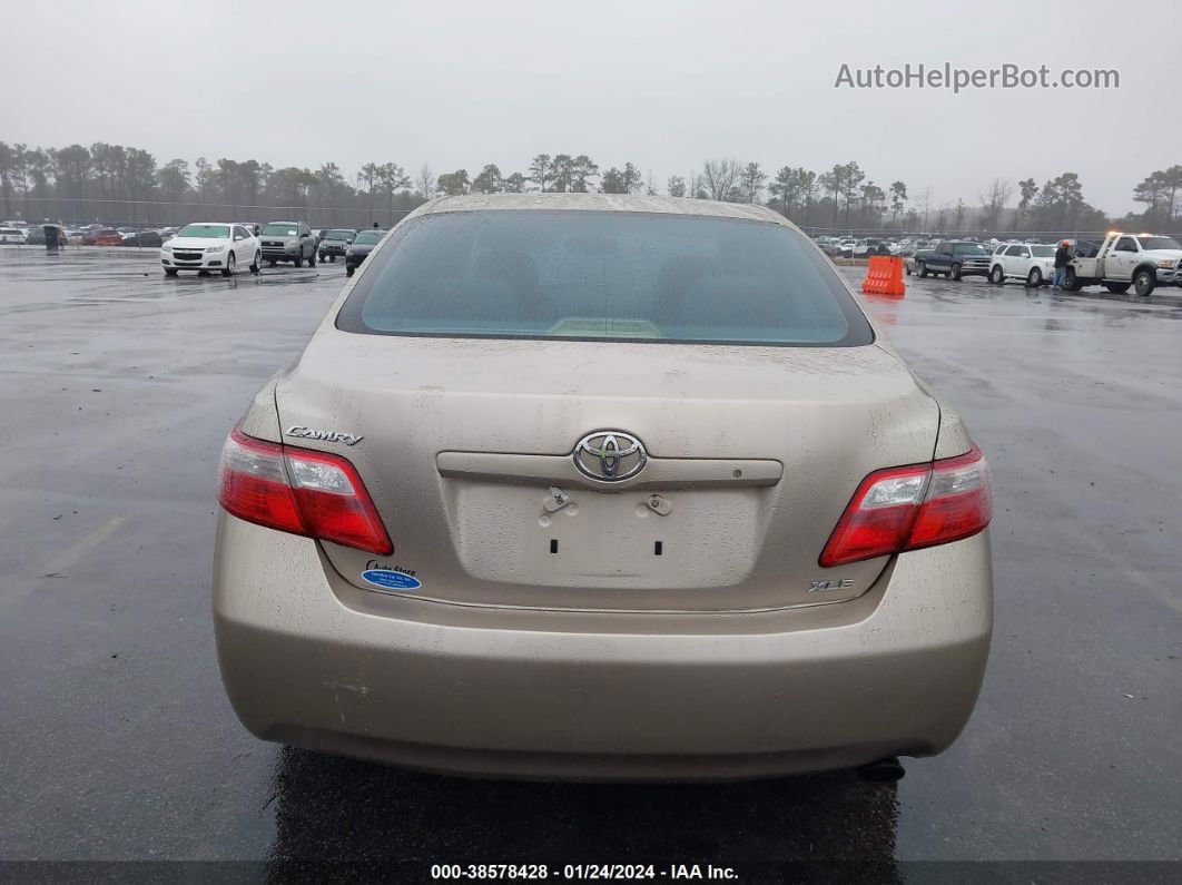 2007 Toyota Camry Xle Beige vin: JTNBE46K273088130