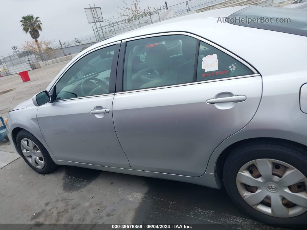 2007 Toyota Camry Le Silver vin: JTNBE46K473045666