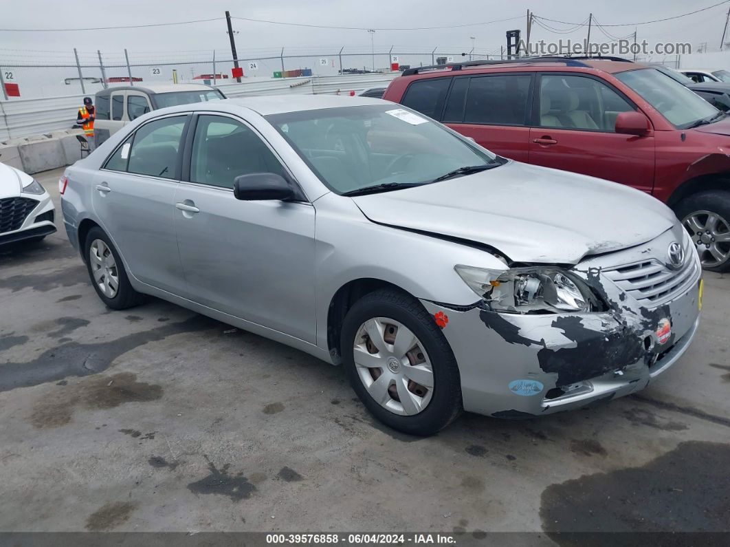 2007 Toyota Camry Le Silver vin: JTNBE46K473045666