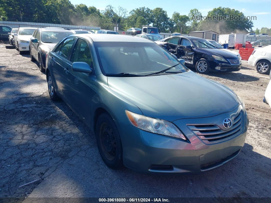 2007 Toyota Camry Le Green vin: JTNBE46K573074481