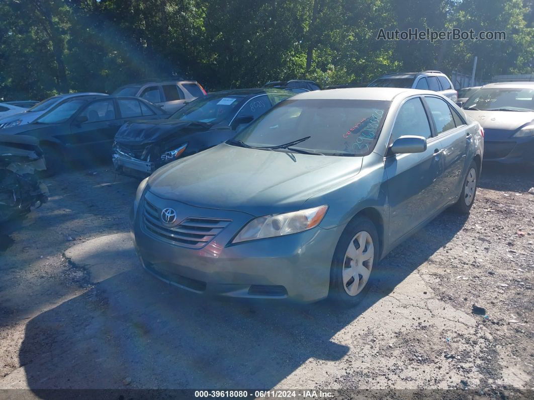 2007 Toyota Camry Le Green vin: JTNBE46K573074481