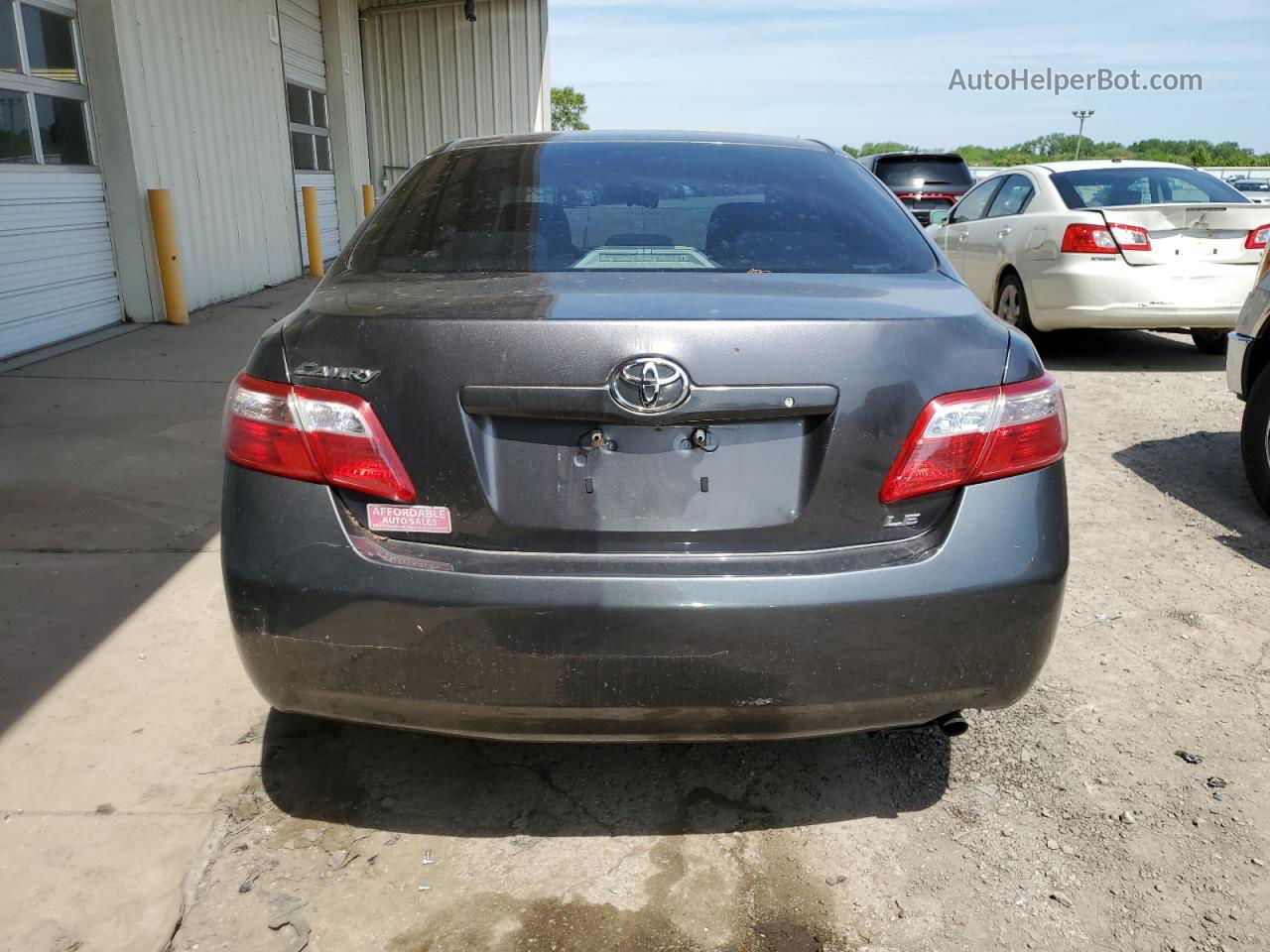 2007 Toyota Camry Ce Gray vin: JTNBE46K573090681