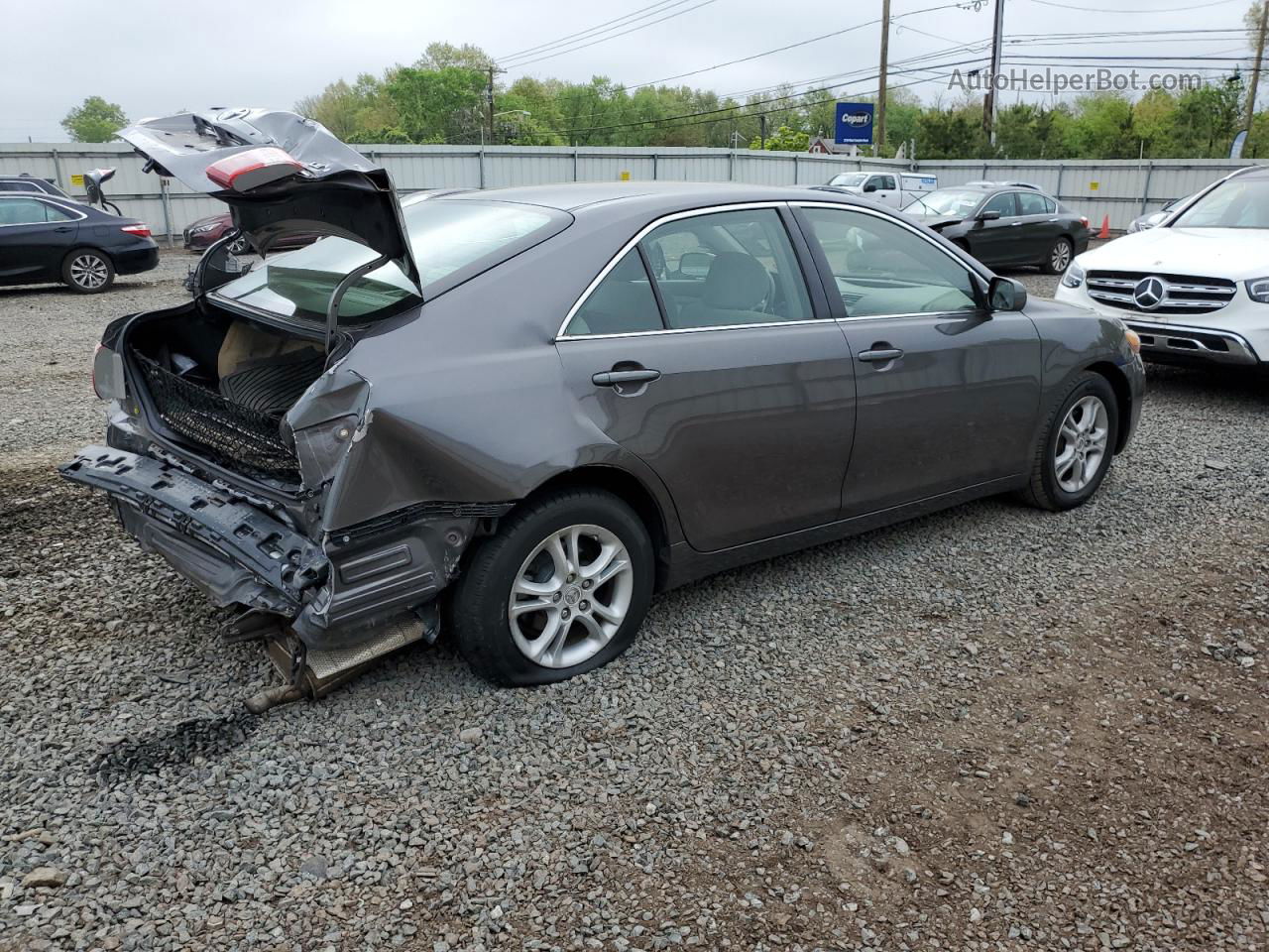 2007 Toyota Camry Ce Gray vin: JTNBE46K773016579