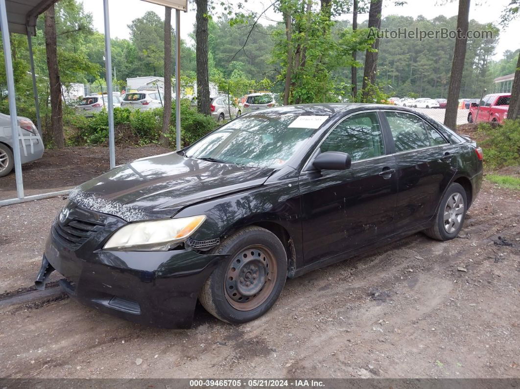 2007 Toyota Camry Ce Black vin: JTNBE46K773074126