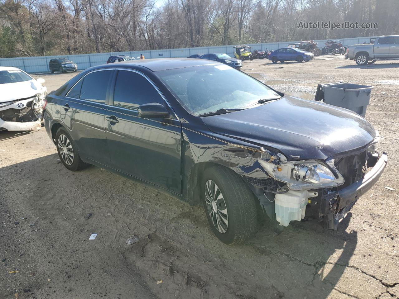 2009 Toyota Camry Base Black vin: JTNBE46K893167353