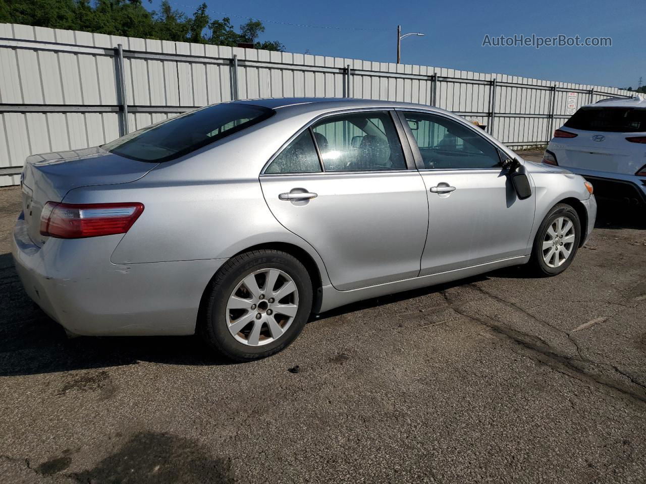 2007 Toyota Camry Ce Silver vin: JTNBE46K973018141