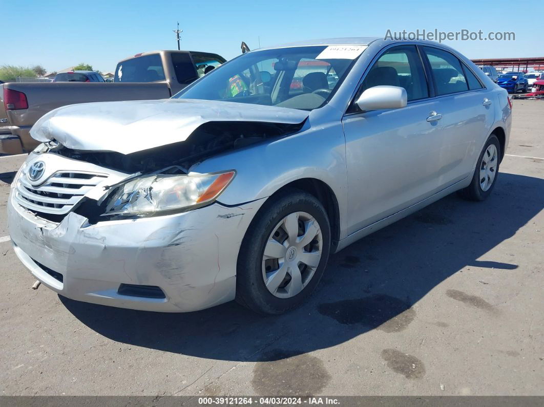 2007 Toyota Camry Le Silver vin: JTNBE46KX73001073