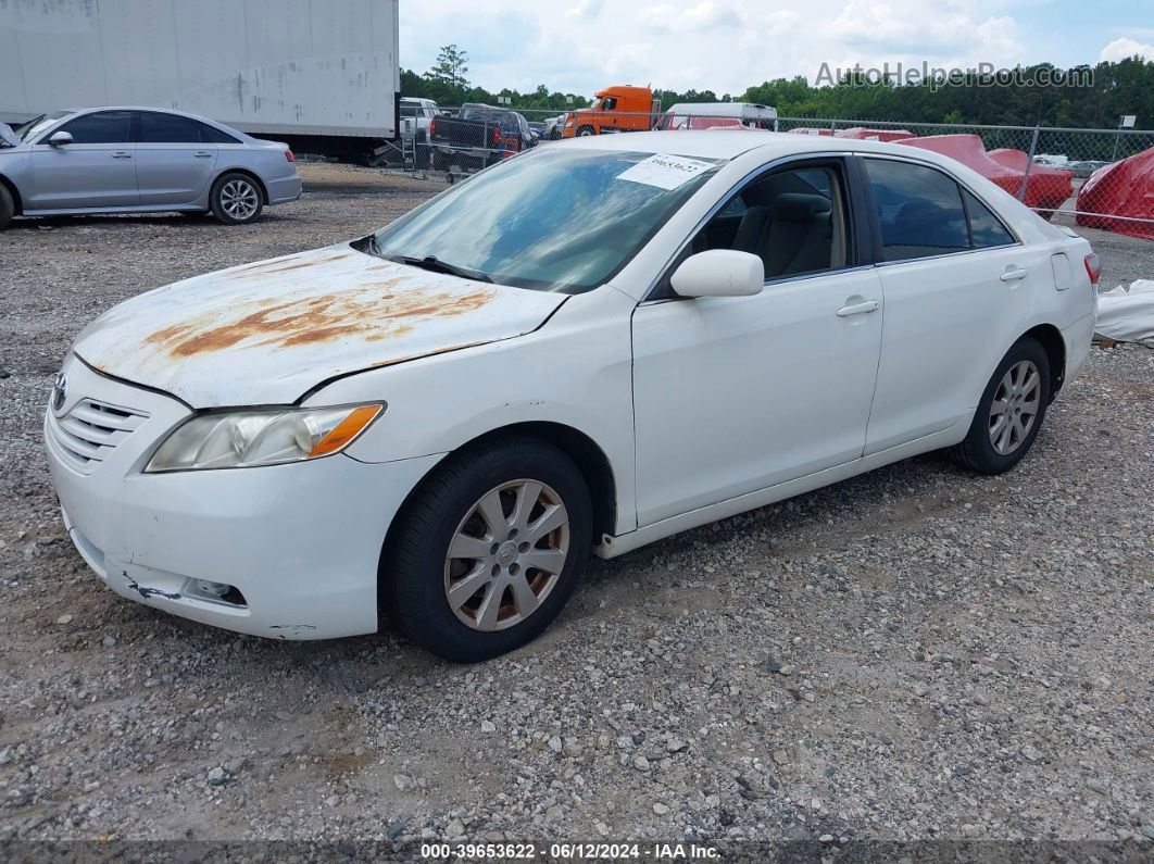 2007 Toyota Camry Ce Белый vin: JTNBE46KX73058518