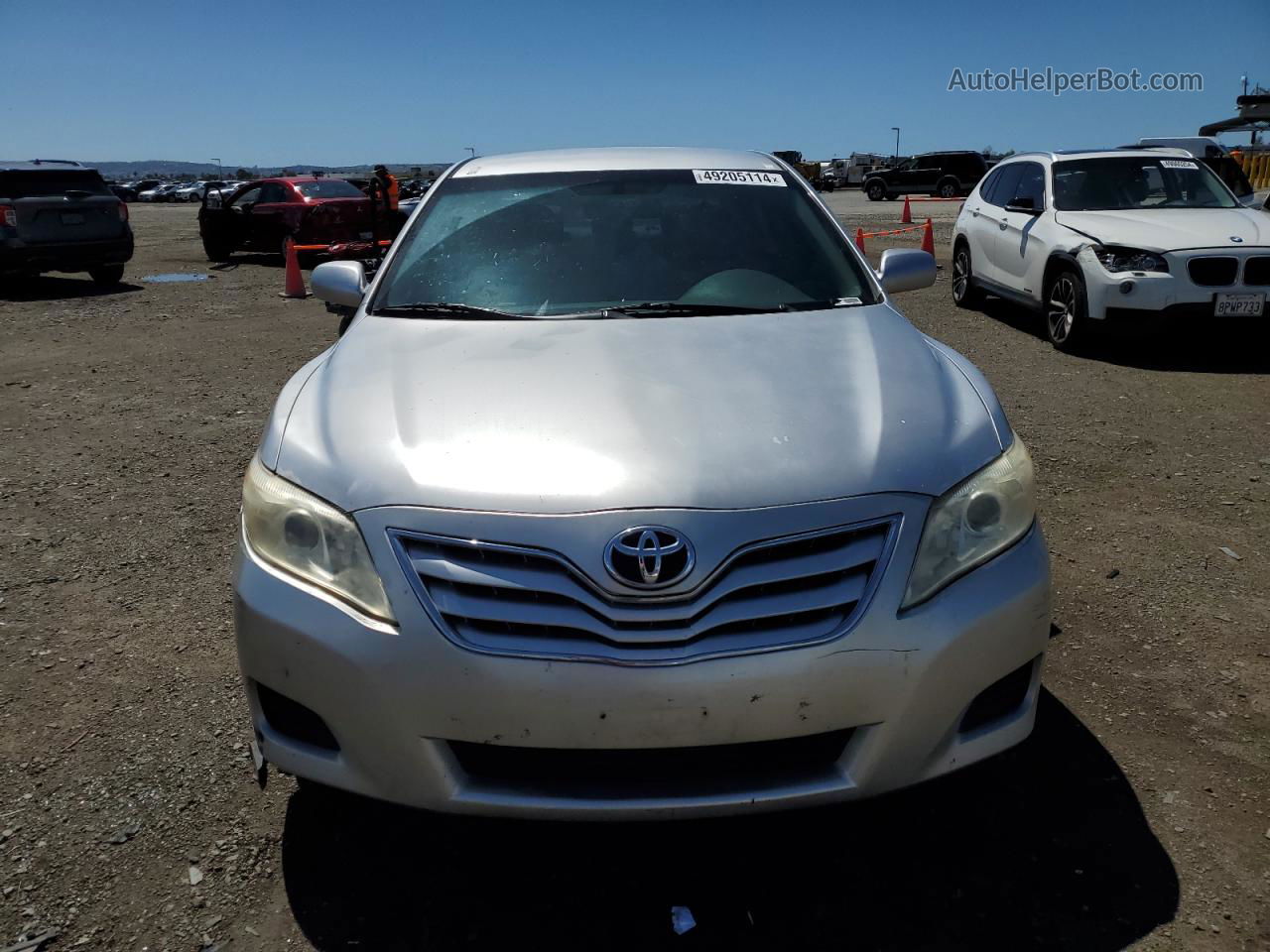 2011 Toyota Camry Base Silver vin: JTNBF3EK0B3011399