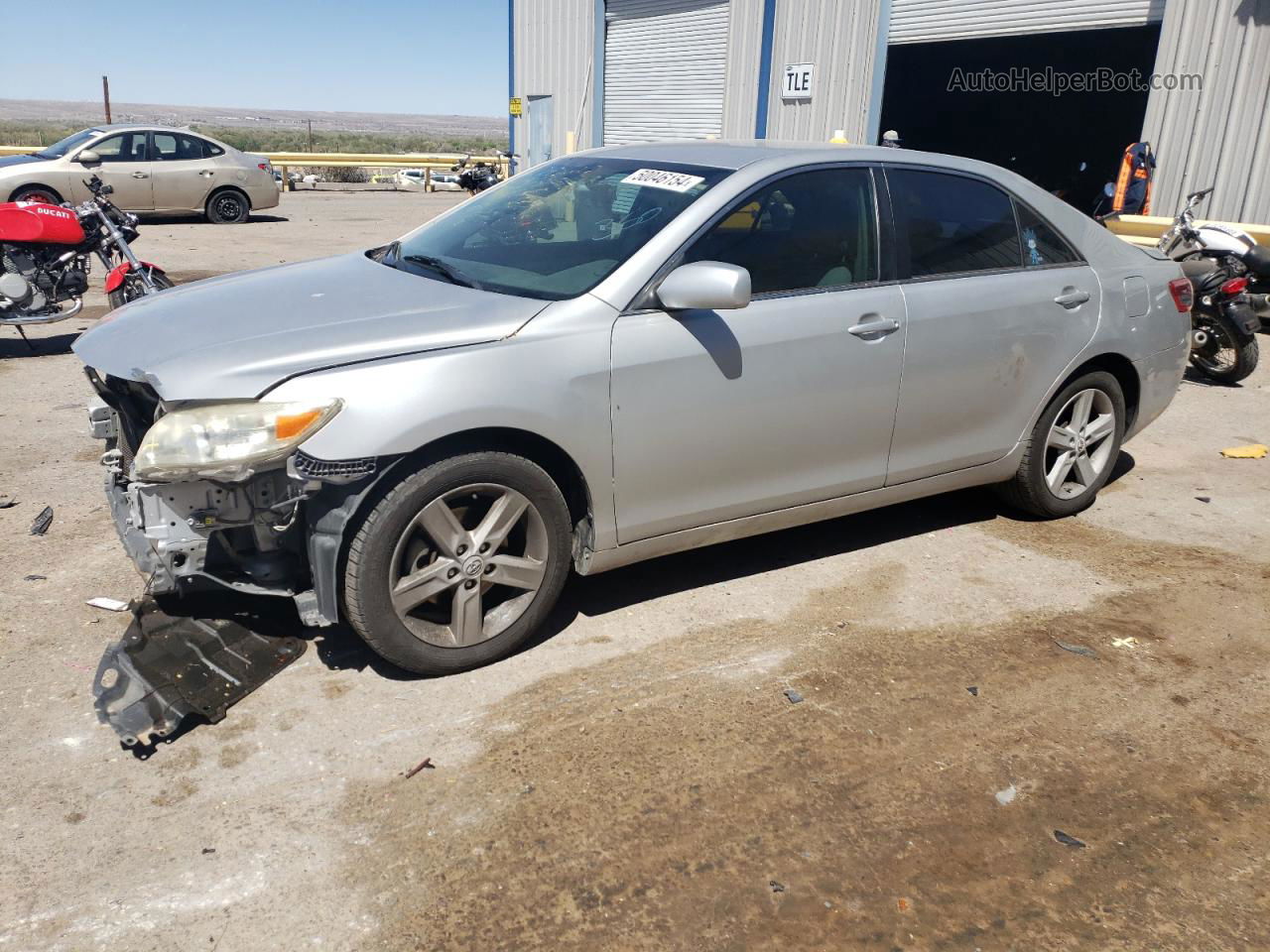 2011 Toyota Camry Base Silver vin: JTNBF3EK5B3008918