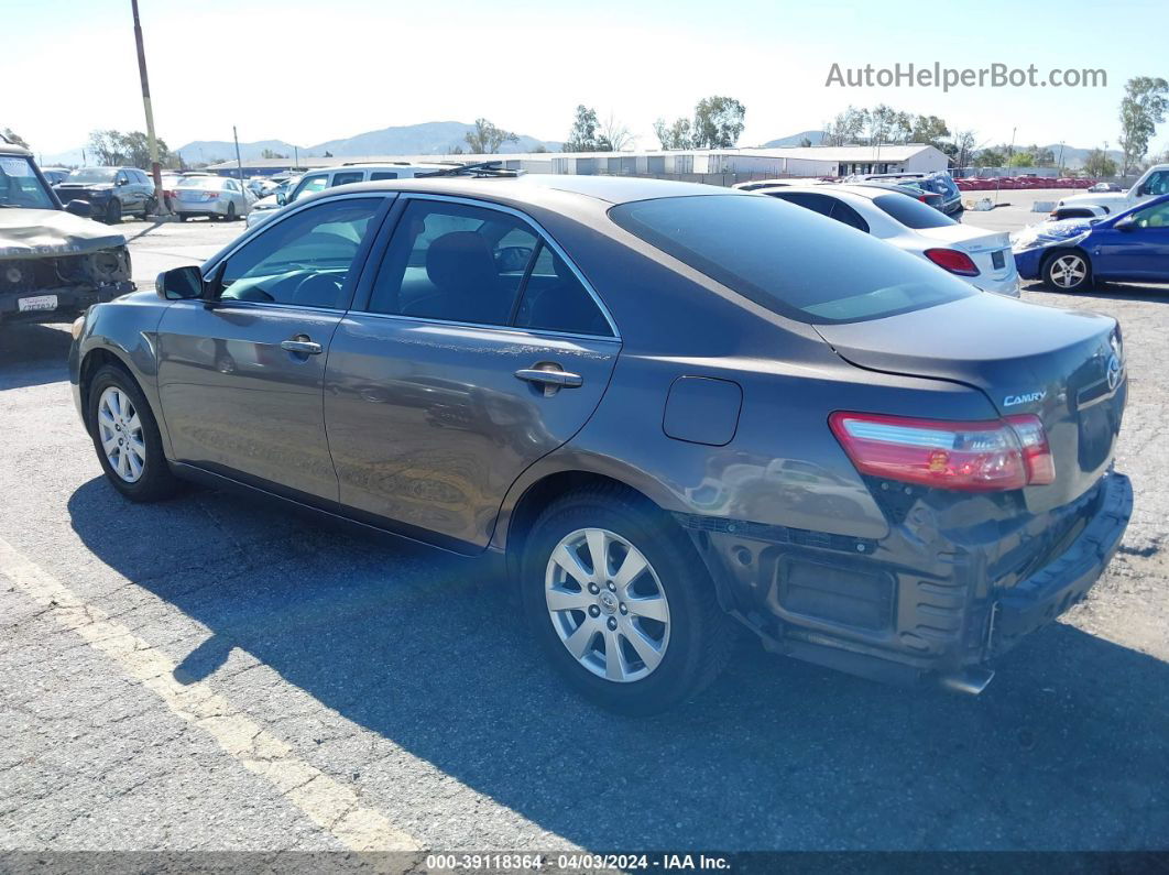 2007 Toyota Camry Xle V6 Brown vin: JTNBK46K073007313