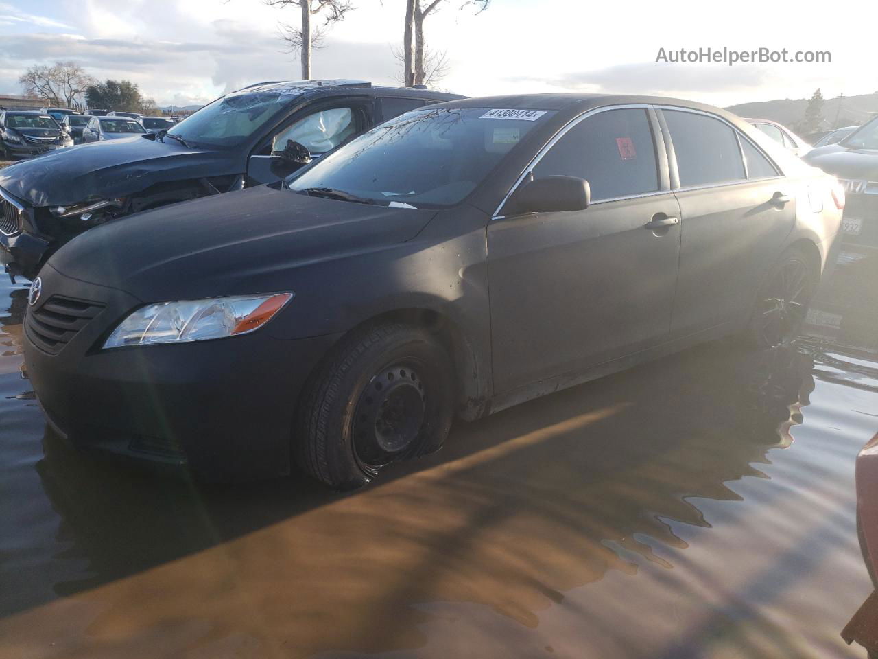 2009 Toyota Camry Se Black vin: JTNBK46K293037075