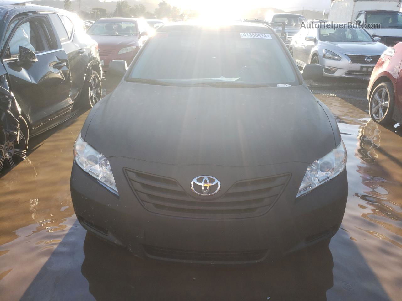 2009 Toyota Camry Se Black vin: JTNBK46K293037075