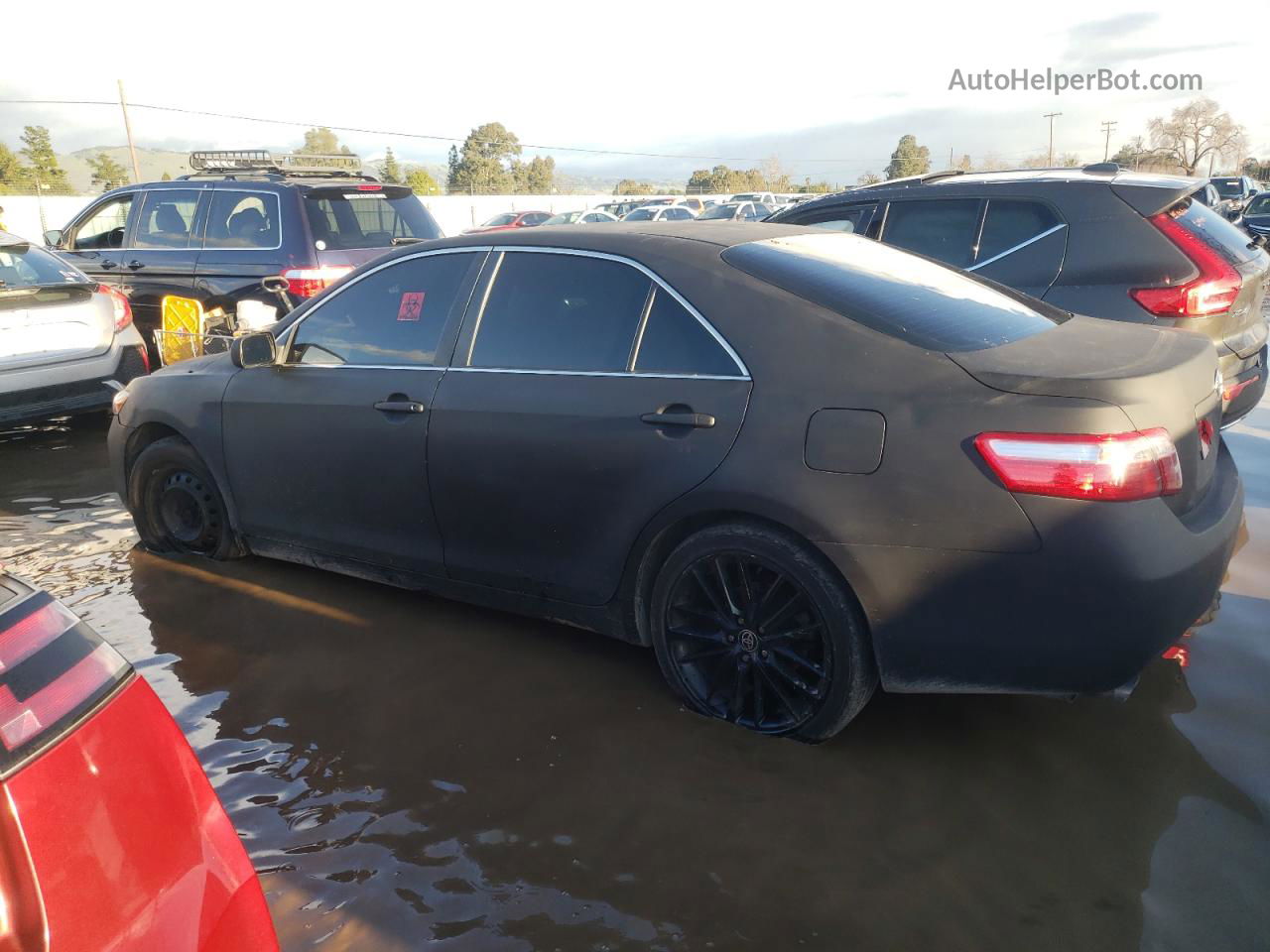 2009 Toyota Camry Se Black vin: JTNBK46K293037075