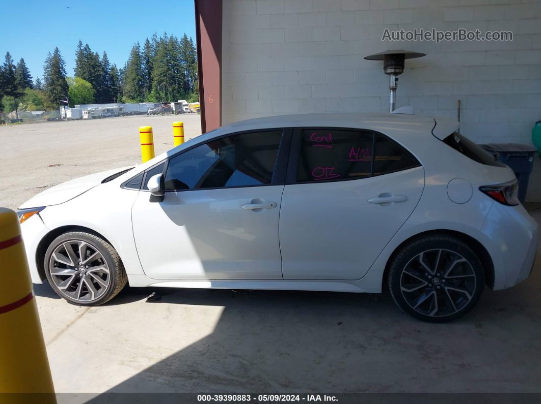 2021 Toyota Corolla Xse White vin: JTNC4MBE7M3106348