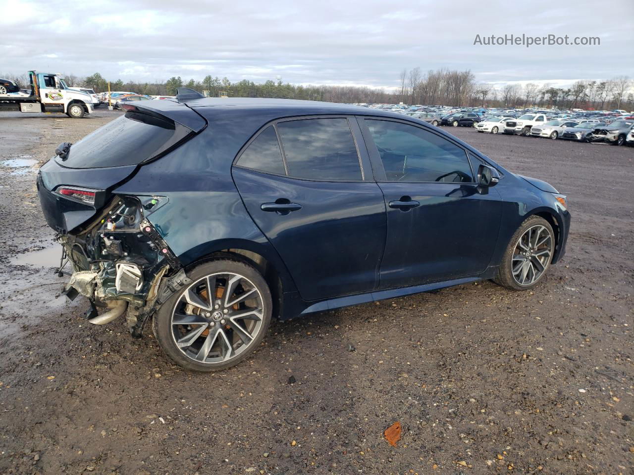 2021 Toyota Corolla Xse Teal vin: JTNC4MBE9M3136967