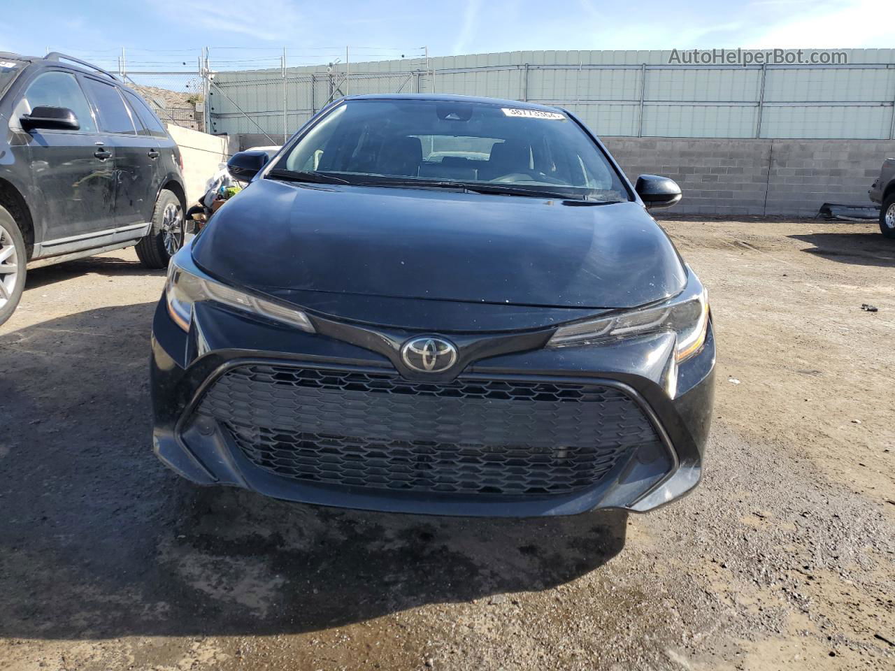 2021 Toyota Corolla Se Черный vin: JTND4MBE0M3116272