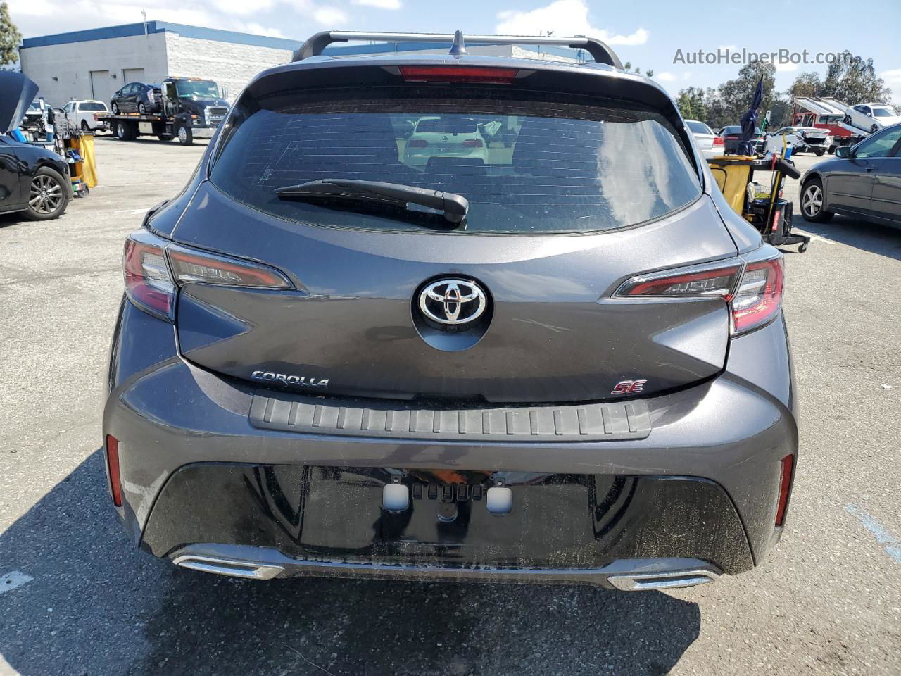 2021 Toyota Corolla Se Charcoal vin: JTND4MBE3M3137701