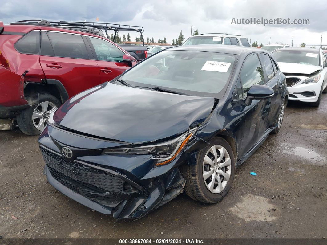 2021 Toyota Corolla Se Dark Blue vin: JTND4MBE5M3112685