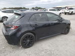 2021 Toyota Corolla Se Black vin: JTND4MBE7M3115006