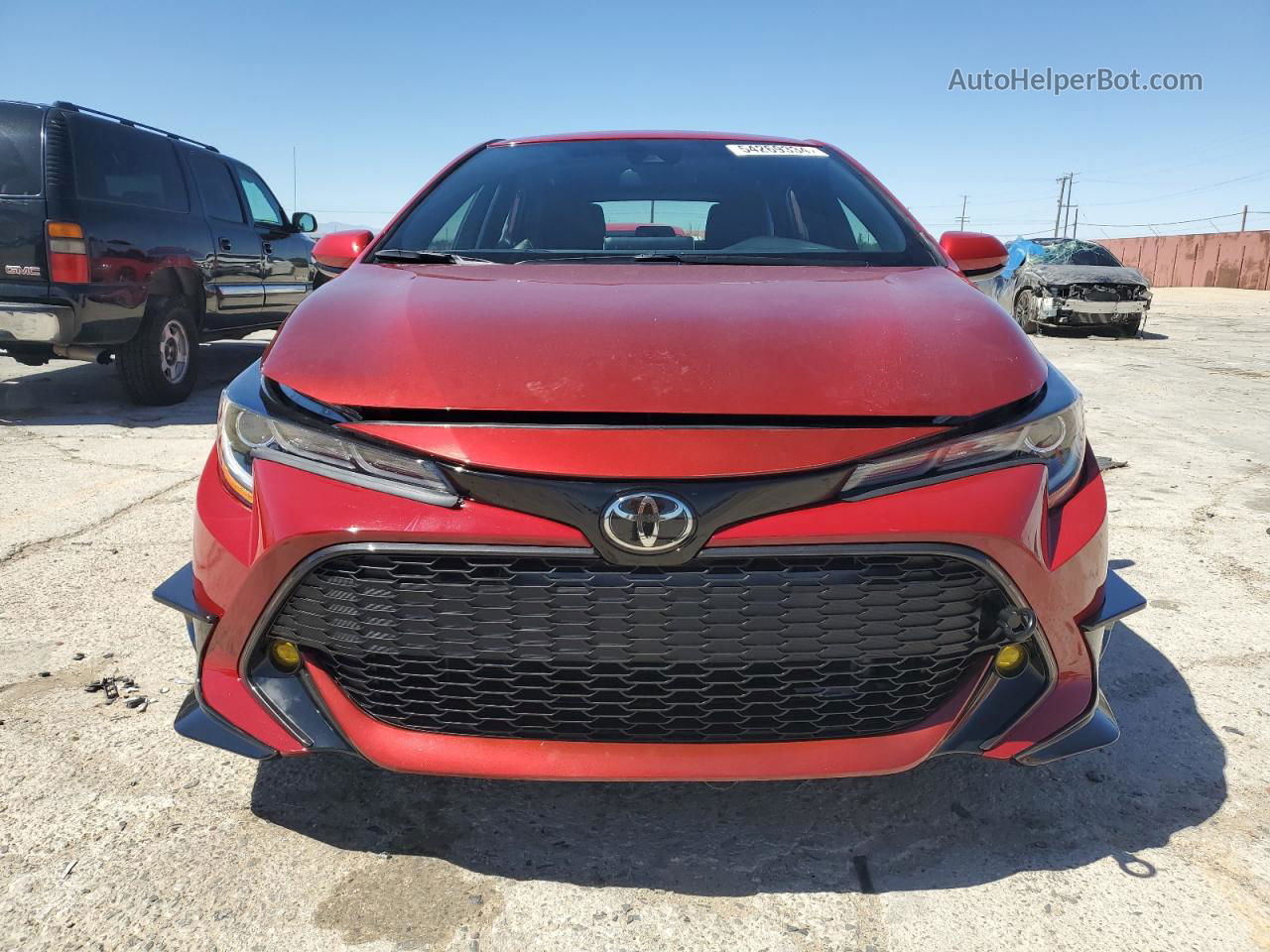 2021 Toyota Corolla Se Red vin: JTND4MBEXM3114870