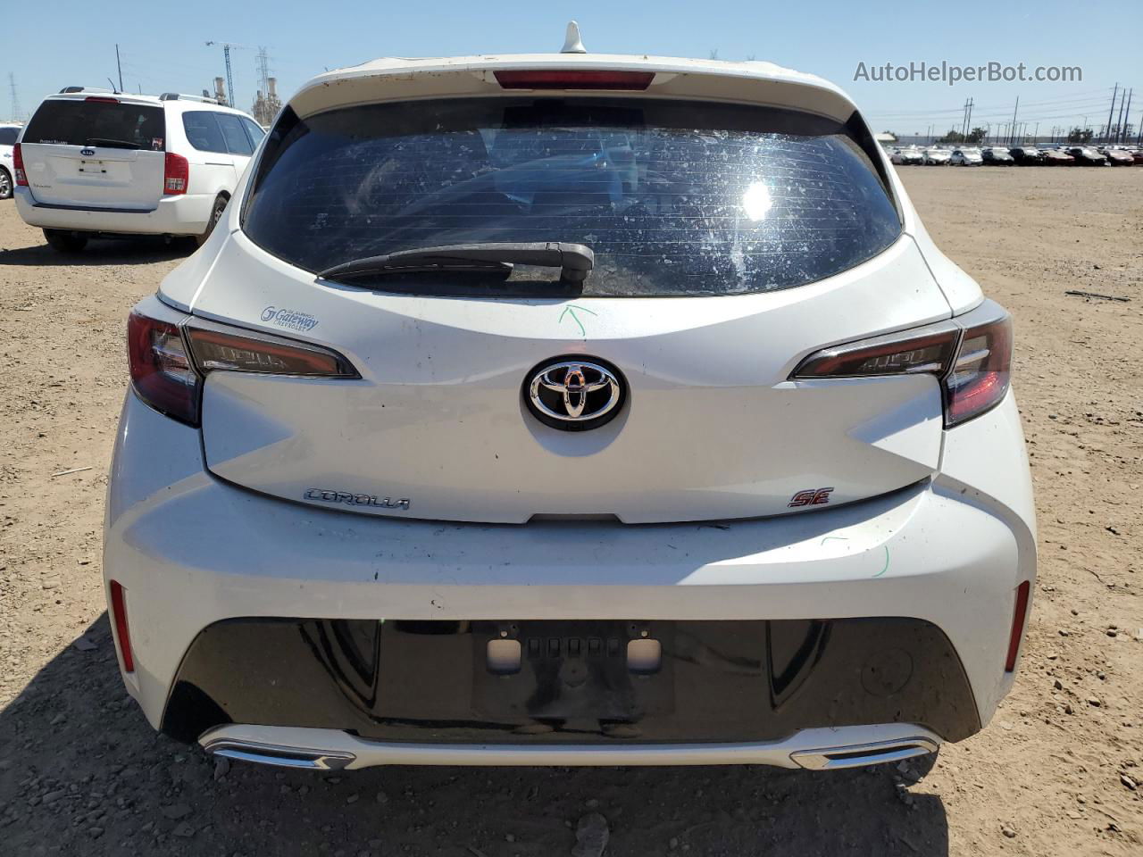 2020 Toyota Corolla Se White vin: JTND4RBE2L3081522