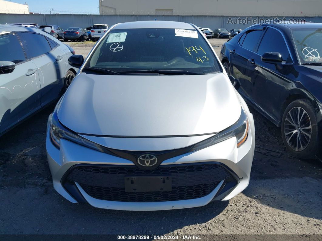 2020 Toyota Corolla Se Nightshade Edition Silver vin: JTND4RBE6L3090580