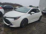 2019 Toyota Corolla Se White vin: JTNK4RBE0K3016108