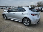 2019 Toyota Corolla Se Silver vin: JTNK4RBE0K3038223