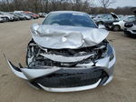 2019 Toyota Corolla Se Silver vin: JTNK4RBE0K3038223