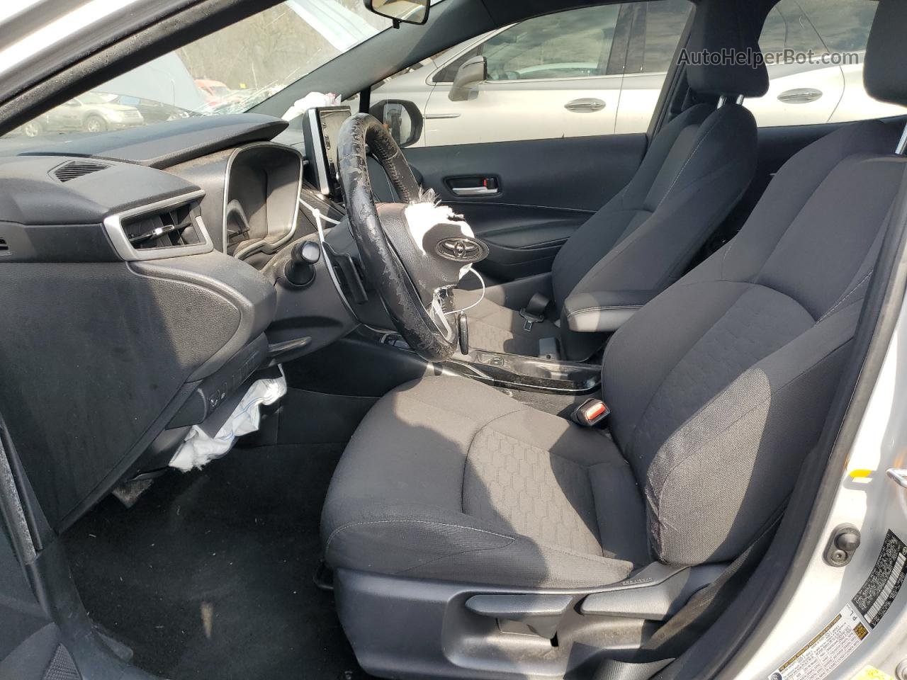 2019 Toyota Corolla Se Серебряный vin: JTNK4RBE0K3038223