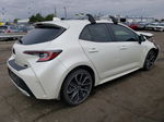 2019 Toyota Corolla Se White vin: JTNK4RBE0K3051294