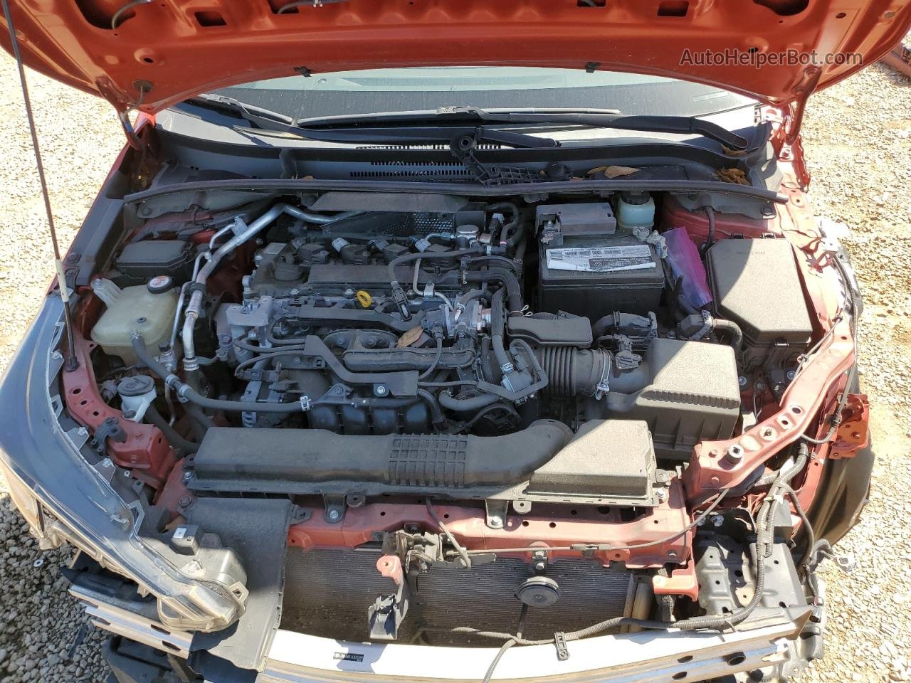 2019 Toyota Corolla Se Красный vin: JTNK4RBE1K3010298
