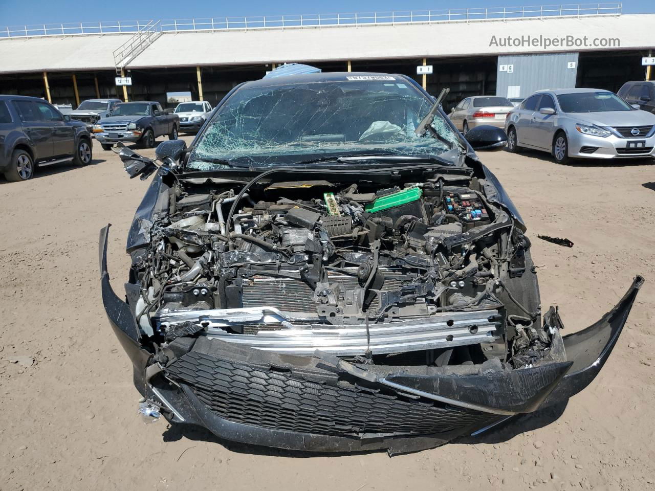 2019 Toyota Corolla Se Black vin: JTNK4RBE1K3043401