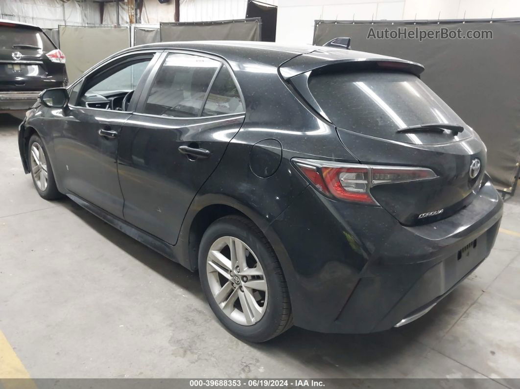 2019 Toyota Corolla Se Black vin: JTNK4RBE1K3044127